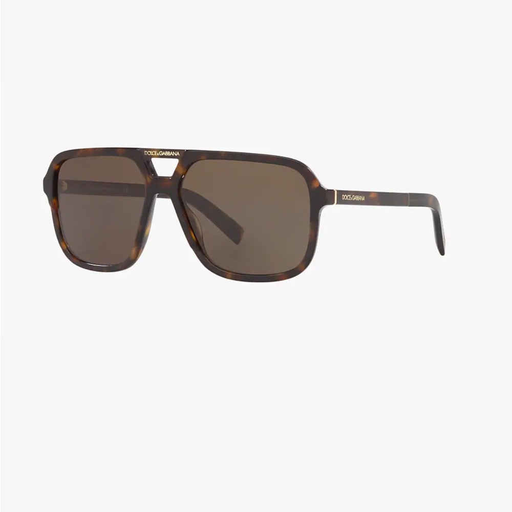 Dolce & Gabbana Havana Brown Gradient Sunglasses